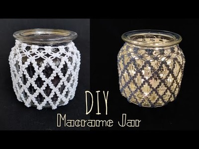 Easy to Make Macrame Jar | Step by Step Tutorial