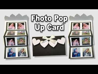 Homemade || Fhoto Pop - Up Card | Simple Birthday Gift Ideas !