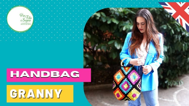 How to crochet a super trendy Handbag Granny Squares