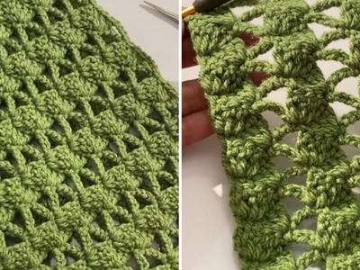 How to Crochet fast for Beginners Beautiful Stitch