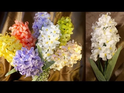 Hyacinth Bouquet - Coffee Filter Flowers | DIY