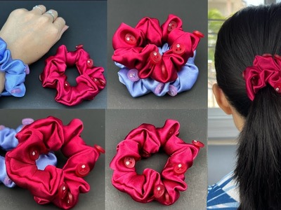 Idea for Scrunchies. How to make Scrunchies. DIY Scrunchies.