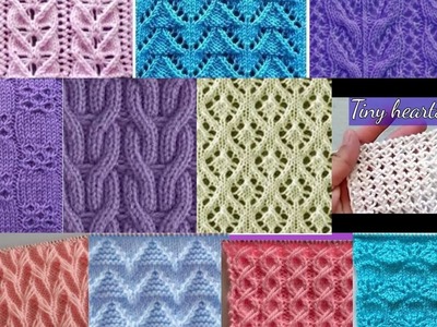 Latest Knitting patterns for cardigan, sweater and jacket.