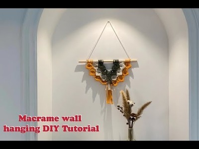 Multiple color wall hanging DIY Tutorial
