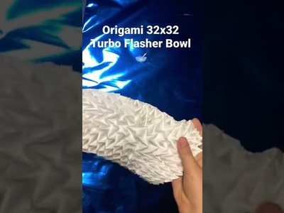 Origami 32x32 Turbo Flasher Bowl ???? | By JeremyShafer #shorts
