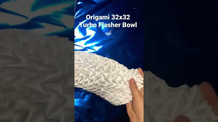 Origami 32x32 Turbo Flasher Bowl ???? | By JeremyShafer #shorts