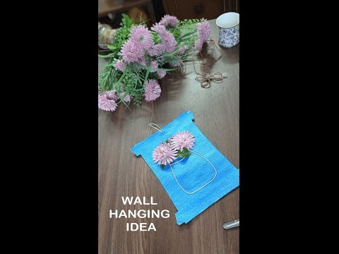 #shorts How do you make a homemade wall hanging ( Wall Hanging DIY Ideas)