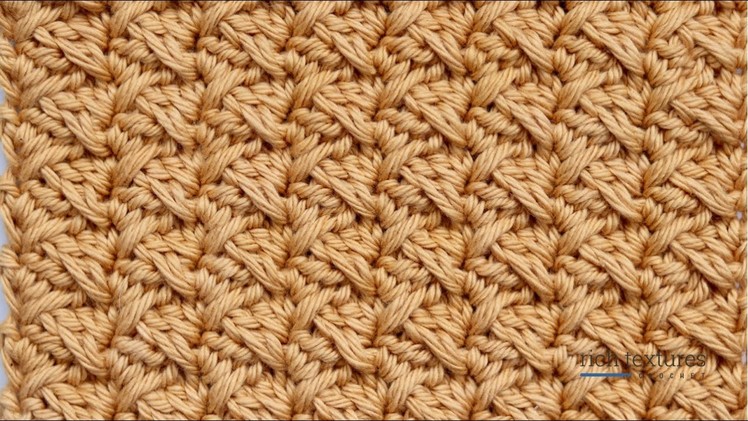 Spiked Sedge Stitch | How to Crochet