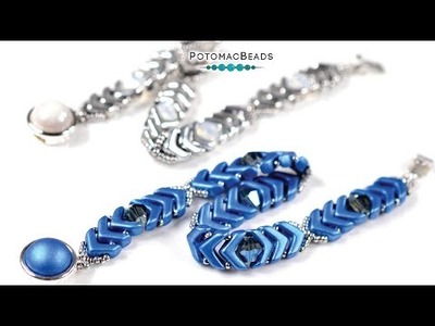 Stackable EVA Bracelet - DIY Jewelry Making Tutorial by PotomacBeads