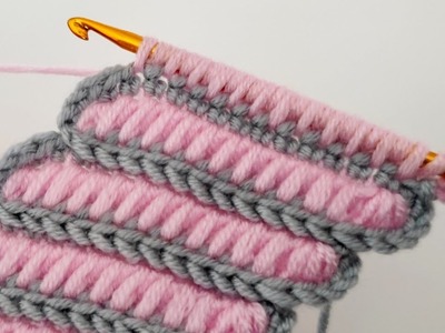 Super Easy & free tunisian crochet headband pattern for beginners 2022 - Knitting headband pattern