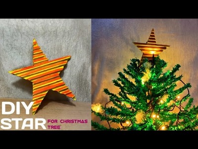Big Christmas Star | Christmas Tree Star | DIY Star. ⭐. #shorts