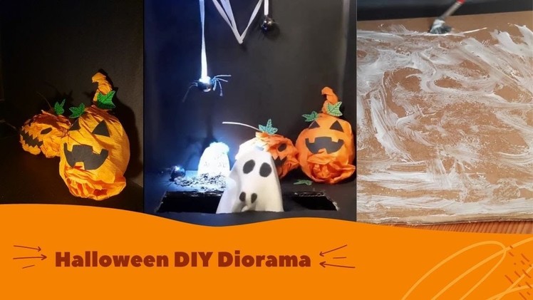 ???? DIY Diorama na Halloween | Making-of ????