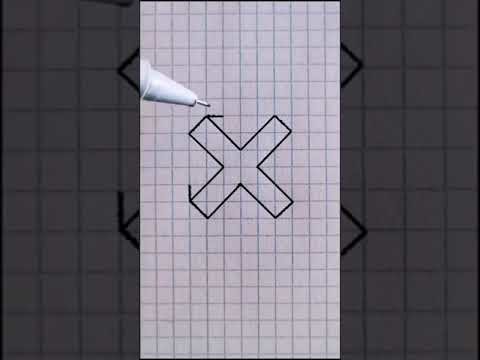 Draw 3D Shapes   Exercises for Beginners #shorts #3d #drawing # 134