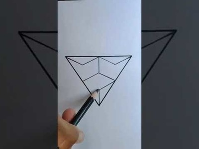 Draw 3D Shapes   Exercises for Beginners #shorts #3d #drawing # 79