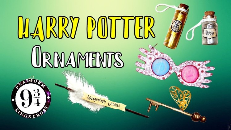 Harry Potter DIY: Christmas Ornaments