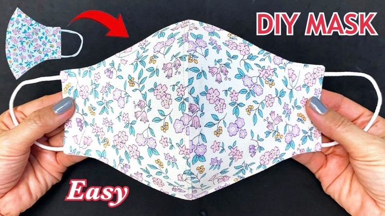 New Style Easy Fabric Mask✅Diy Breathable Face Mask Very Easy Pattern Sewing Tutorial | Mask Ideas |