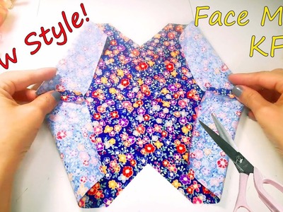 New! Style​ ???? KF94 | 3D Face Mask Sewing Tutorial | Very Cute Face Mask | Very Breathable Face Mask