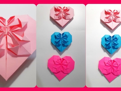 Origami|origami heart|diy|a4 nirmana|paper hearts|origami easy|#short
