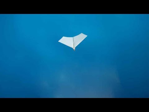 Paper airplane：Ultimate Maneuver Susan！Demonstration tutorial【123 Paper Airplane】