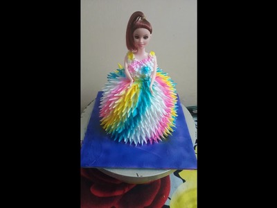 Rainbow Barbie Cake | Barbie Doll Cake Design | Princess Cake Model