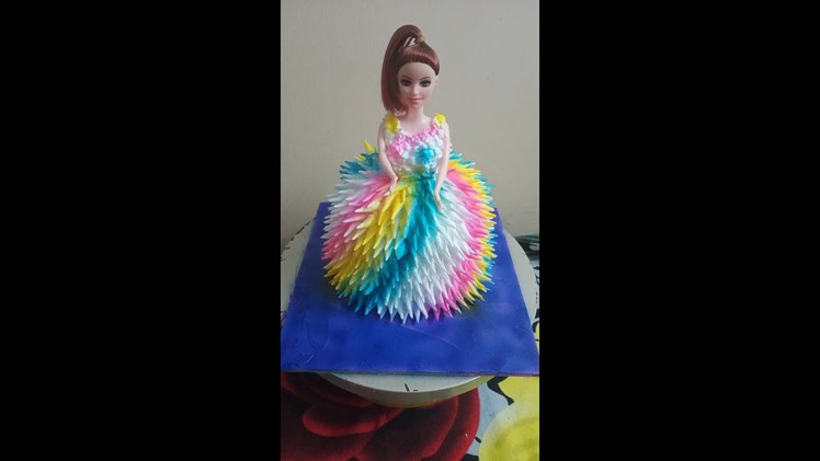 Rainbow Barbie Cake | Barbie Doll Cake Design | Princess Cake Model