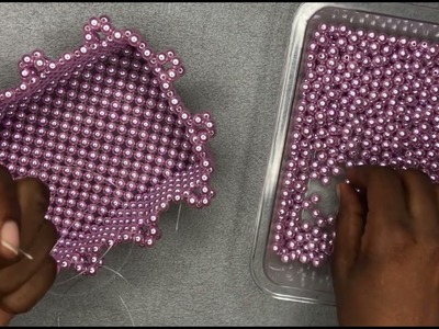 Beaded bag tutorial part 3. how to make a bead bag