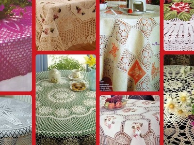 # beautiful crochet table cloth design and pattern idea #All About stichies ideas.