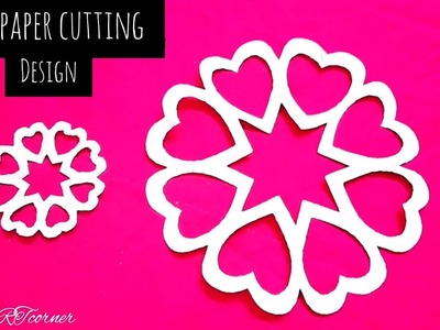 Beautiful paper cutting.Paper cutting design. Easy Paper craft. Home decoration ideas