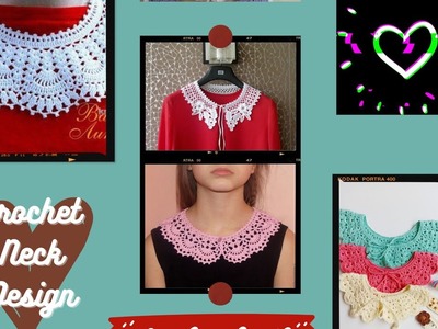 Crochet short neck design#crochet #crochetneck#crochetcollar#কুশিকাটারগলারডিজাইন#toioba'scraft