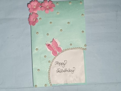 DIY easy and beautiful paper birthday card(2022)????.How To Make Happy Birthday Card #shorts
