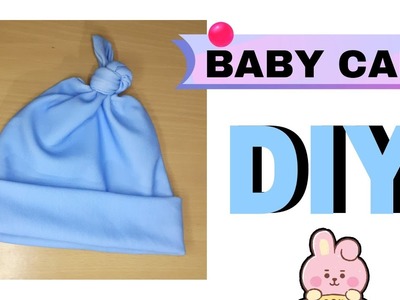 DIY SEAMLESS KNOTTED BABY CAP | EASY TO STITCH