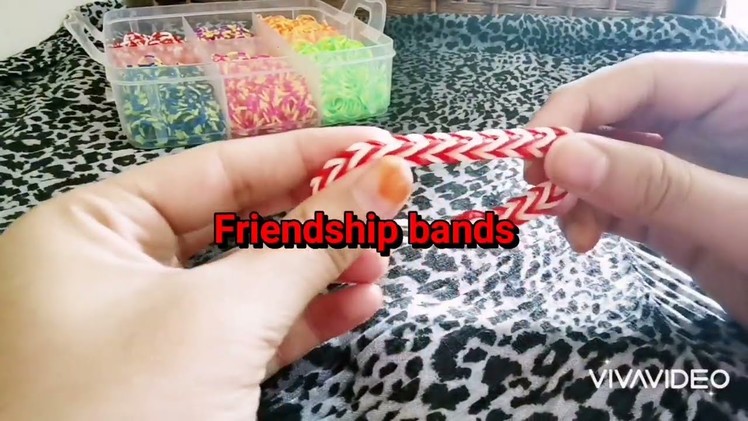 Easy loom band design | Friendship Bands ???? | Choco Life