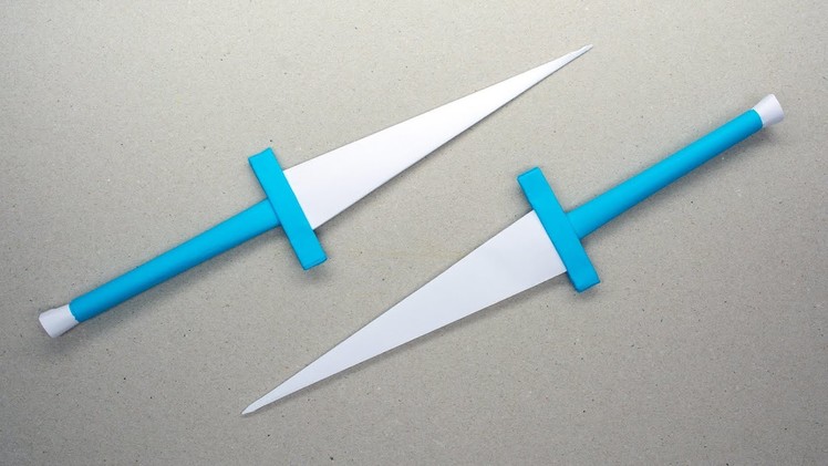 Easy Origami Dagger step by step |  How To Make a Paper Dagger | Origami Dagger Easy