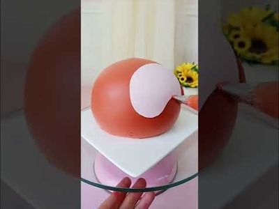 How To Make Cake Decorating Tutorials for Beginners | Homemade cake decorating ideas |#Shorts