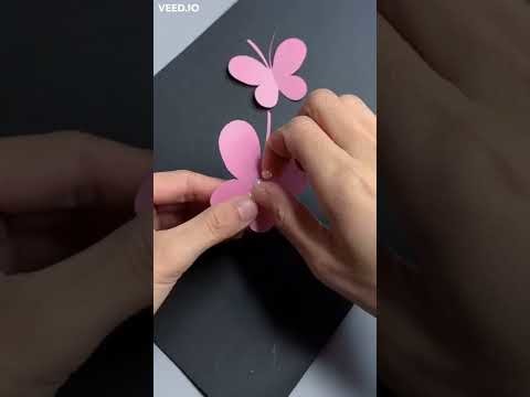 How to make Origami paper butterflies | Easy craft | DIY crafts | Crafts With Arsha