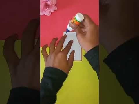 How to make paper biscuit diary? craft making video. how to make a diary? #SHORT