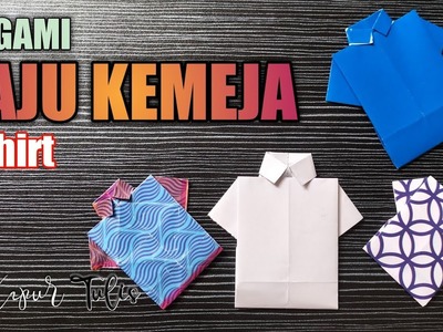 How to Make Paper T-Shirt | DIY Origami Paper Craft | Easy Origami