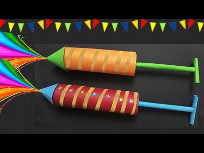 How to make Pichkari at home | Holi craft ideas | Paper craft | Easy paper craft