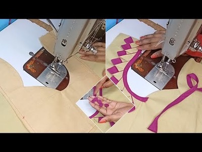 New kurti neck design pattern cutting and stitching full tutorial step by step