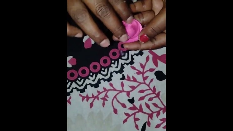Paper craft rose. Simple making rose. easy steps for making rose craft. ##Shortsvideo.