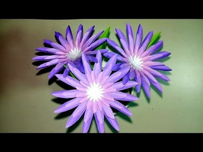 Paper flower easy and beautiful l easy craft making idea l Handmade Paper flower