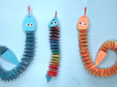 Paper Snake ????????????  |  Kid's Arts and Crafts