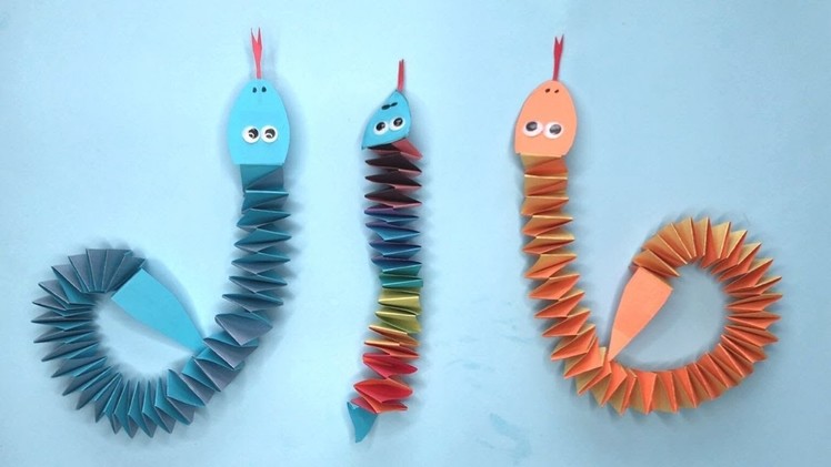 Paper Snake ????????????  |  Kid's Arts and Crafts