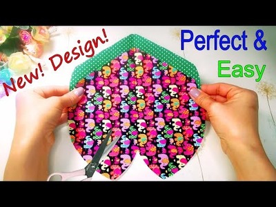 Perfect & Easy ???? New Pattern Mask | Face Mask Sewing Tutorial | How to Make Breathable Mask Easy DIY