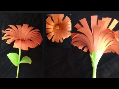 SIMPLE AND BEAUTIFUL DIY PAPER FLOWERS MAKING AT HOME|| HOW TO MAKE PAPER FLOWERS ||