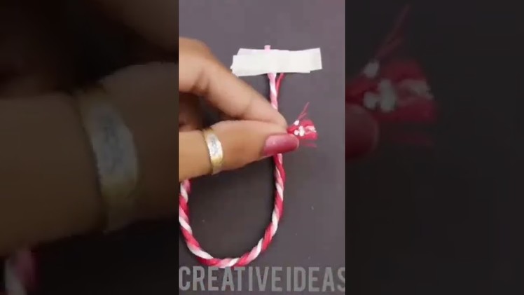 Simple and simple design of bracelet handmade jewelry | creative ideas #shorts