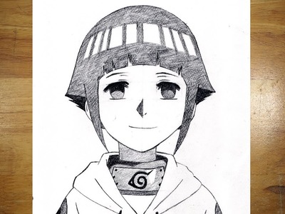 Anime Drawing | How to Draw Hinata Hyuga Easy | Pencil Sketch