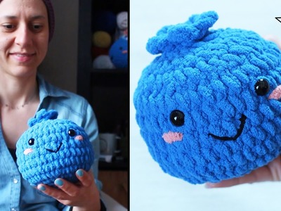 Crochet Blueberry Pattern | How to Crochet an Amigurumi Food | DIY Crochet with me | StelarCrafts