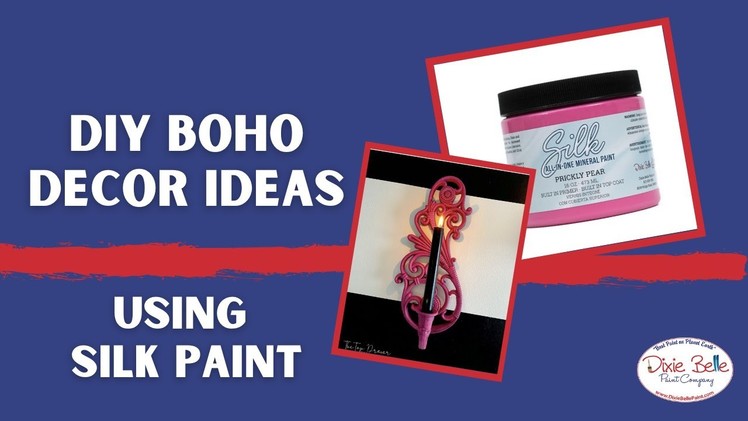 Diy Boho Decor Ideas | The Top Drawer RVA | Dixie Belle Paint Company
