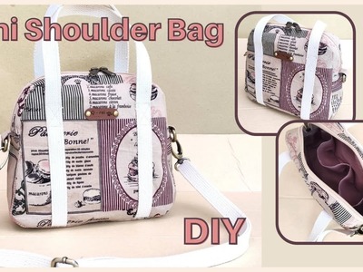 DIY Shoulder Bag Tutorial | How To Make a Mini Shoulder Bag